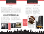 Commercial Real Estate Half Fold Brochure
