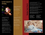 Beauty Half Fold Brochure