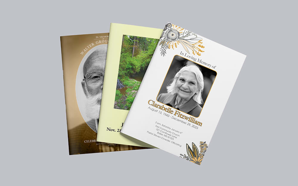 Funeral Programs