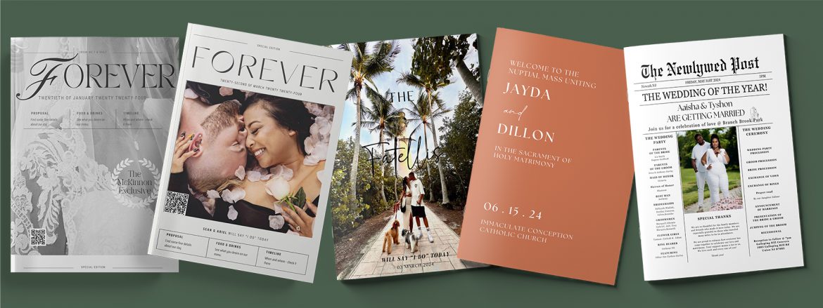 wedding program